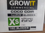 GROW!T Commercial Coco, RapidRIZE Block 4"x4"x3"