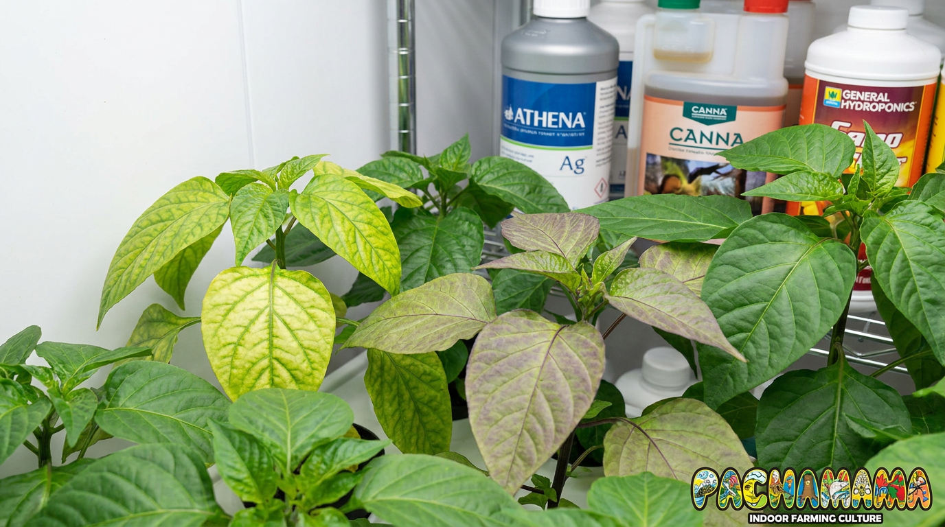 Deficiencias de nutrientes en plantas - guia visual