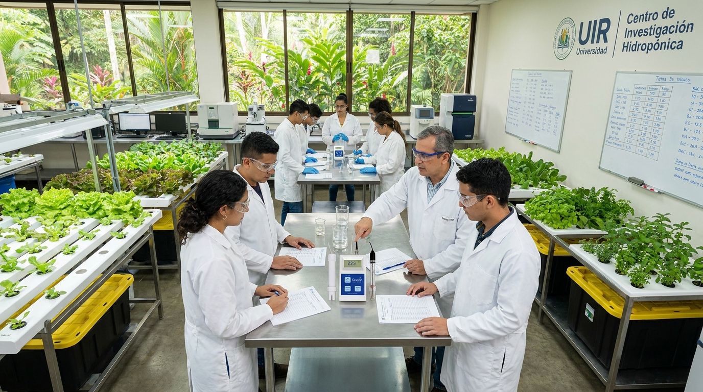 Proyectos de hidroponía para universidades y centros educativos en Costa Rica