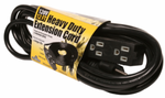 Hydrofarm Heavy Duty Extension Cord, 120V, 12'