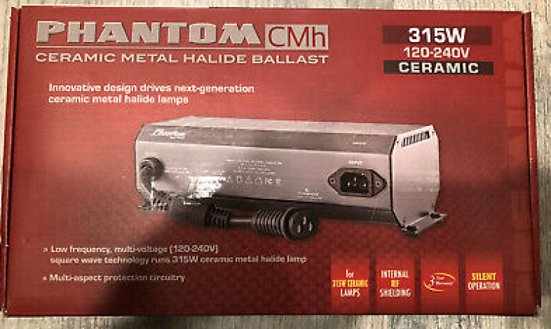 Phantom II CMh Ceramic Metal Halide Digital Ballast, 315W, 120V/240V