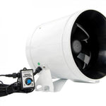 Jetfan Mixed-Flow Digital Fan, 8", 710 CFM