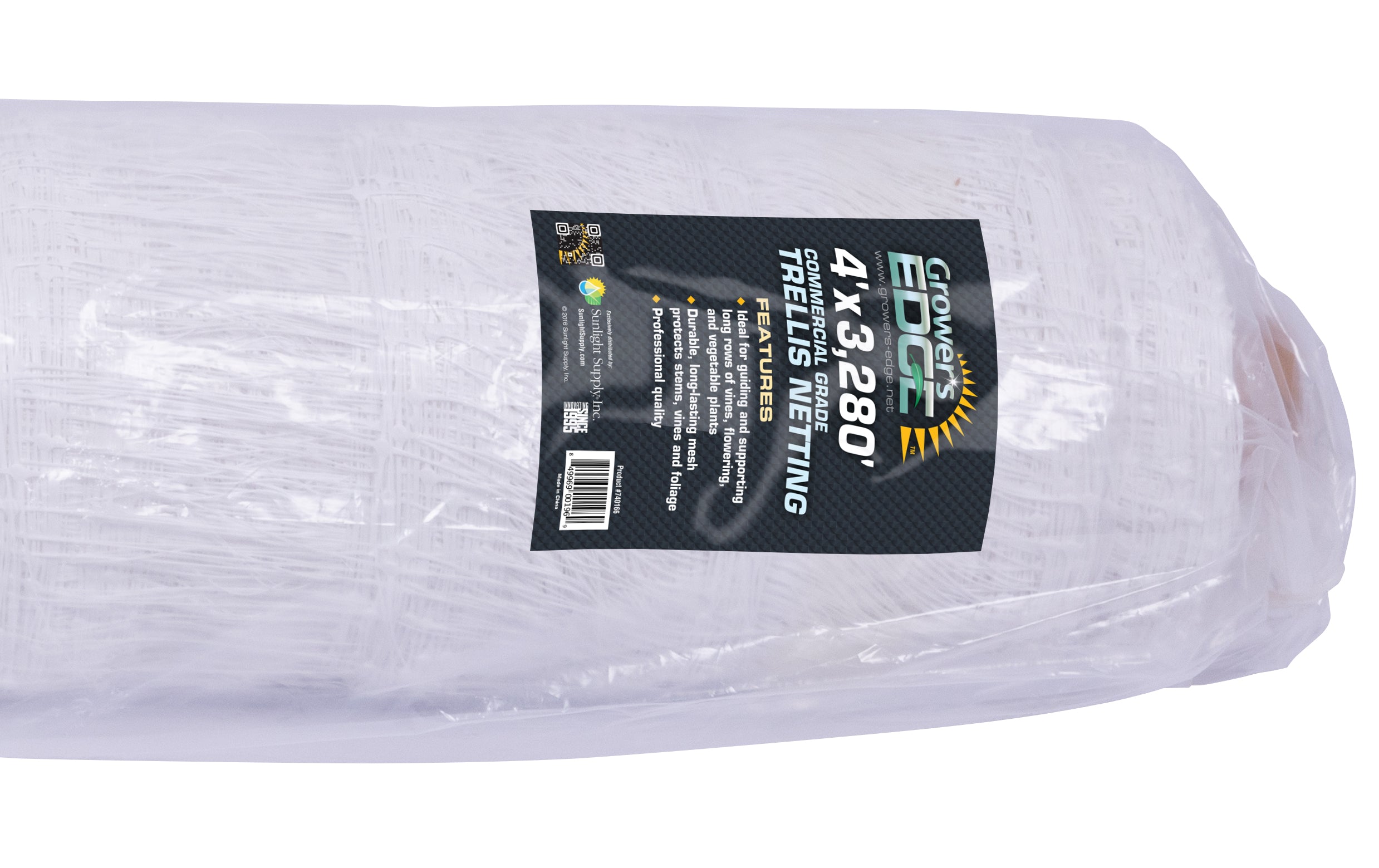 Malla espaldera de grado comercial Growers Edge de 1.2 m, por pie