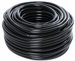 Active Aqua 1/4 in OD Black Tubing, 100 ft Roll