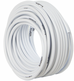 Active Aqua 1/4 in OD White & Black Tubing