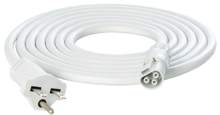 PhotoBio X White Cable Harness, 16AWG 208-240V Plug, 6-15P, 10'