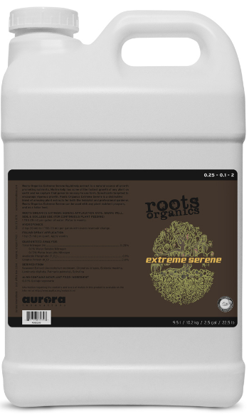 Roots Organics Extreme Serene, 2.5 gal
