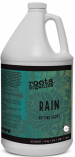 Agente humectante de lluvia Roots Organics, 1 galón