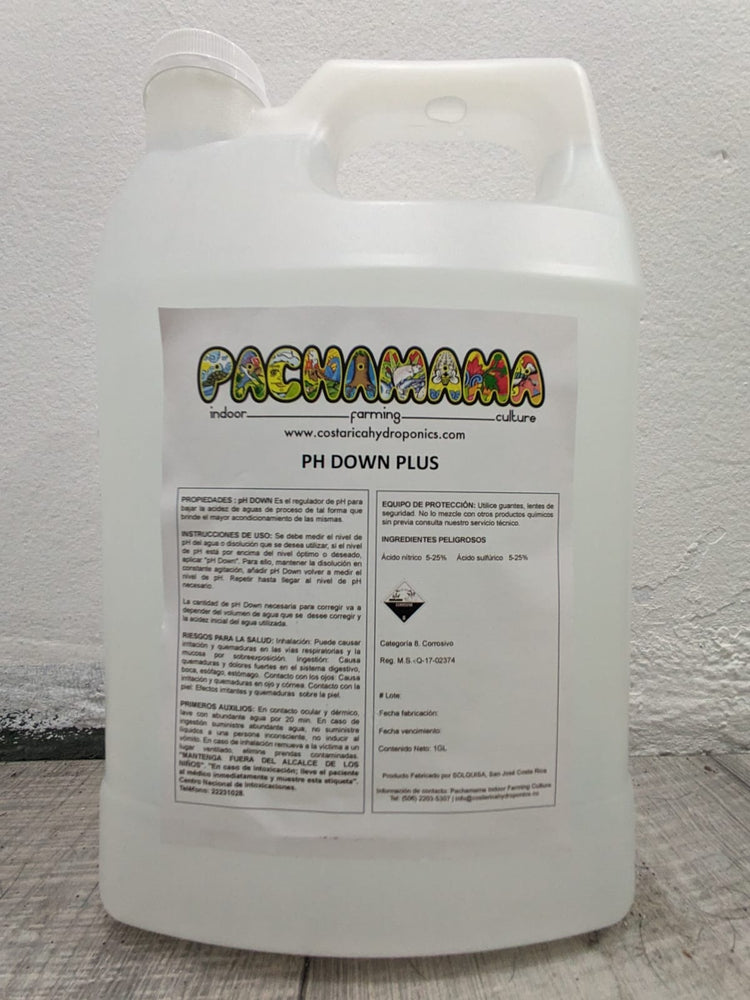 pH Down Plus Pachamama, 1 galón