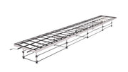 Banco rodante Active Aqua IZON, sección central de 1,5 m de ancho (2 de 2)