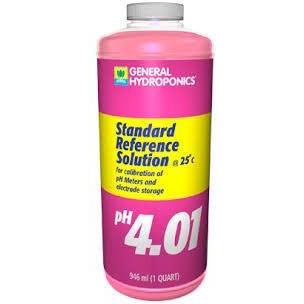 Solución de calibración GH pH 4.01 Cuarto de galón