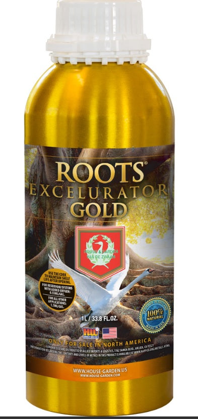 House &amp; Garden Roots Excelurator Gold, 1 lt