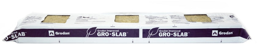 GRODAN Losa de Cultivo Mejorada, 36x8x3 con 3-4 agujeros precortados de 4x4