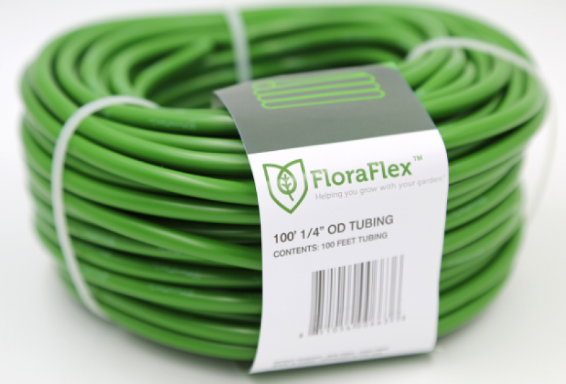 Tubo FloraFlex de 1/4 pulgada de diámetro exterior