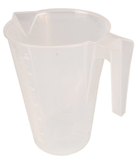 2000ml Measuring Cup with reinforced handle, food grade PP, weight: 171g