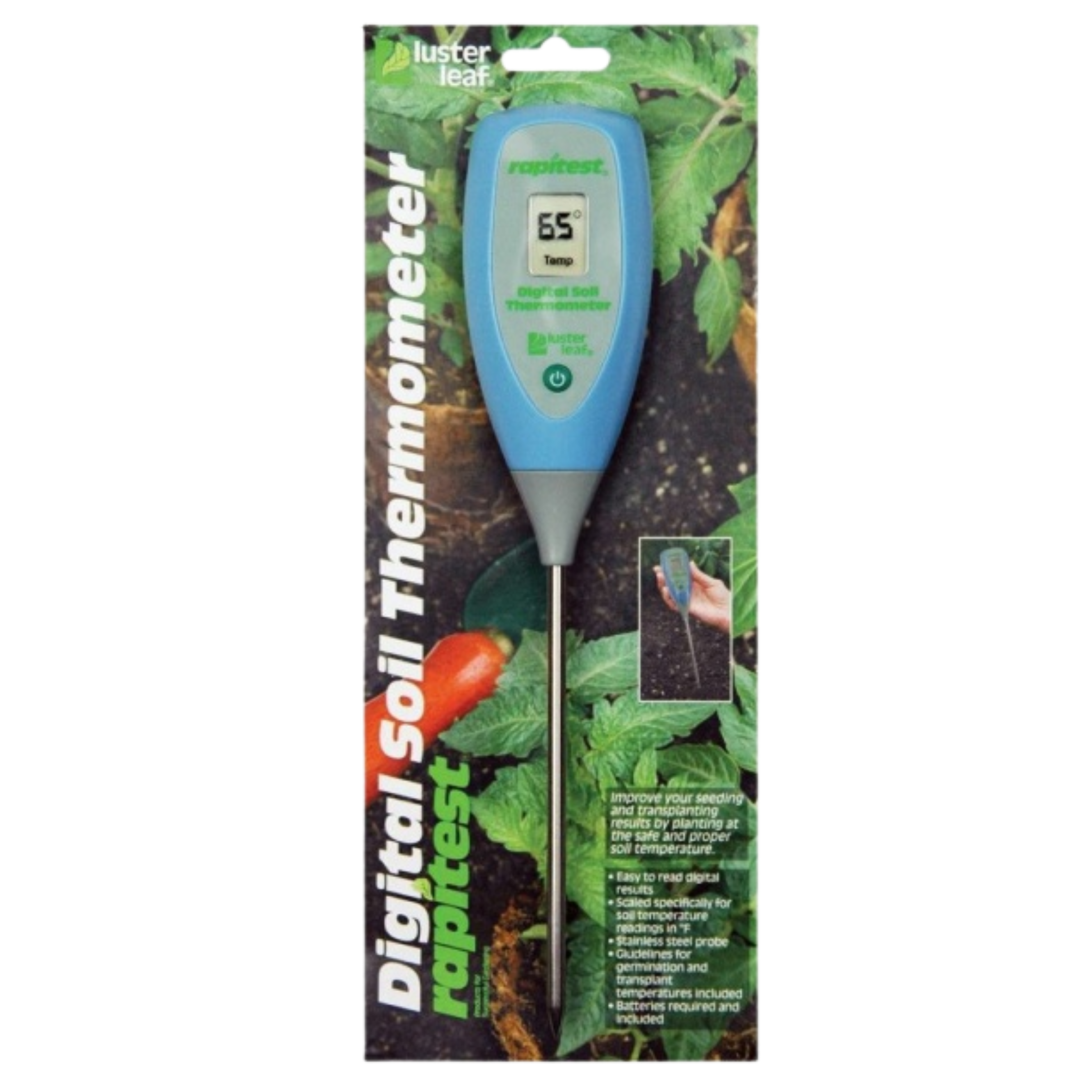 Luster Leaf Rapitest Digital Soil Thermometer