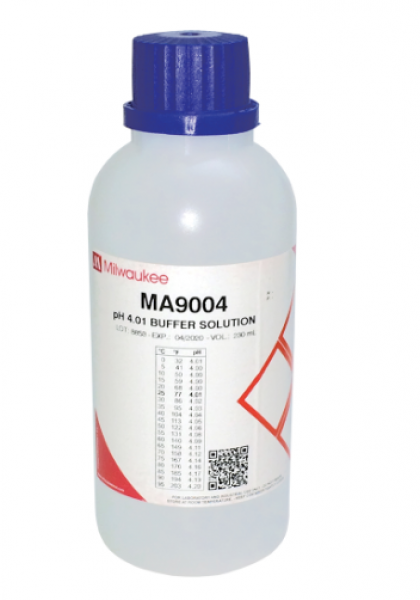 Milwaukee Instruments pH 4.01 Calibration Solution, 230 ml