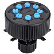Raindrip Adjustable Eight-Outlet Bubbler