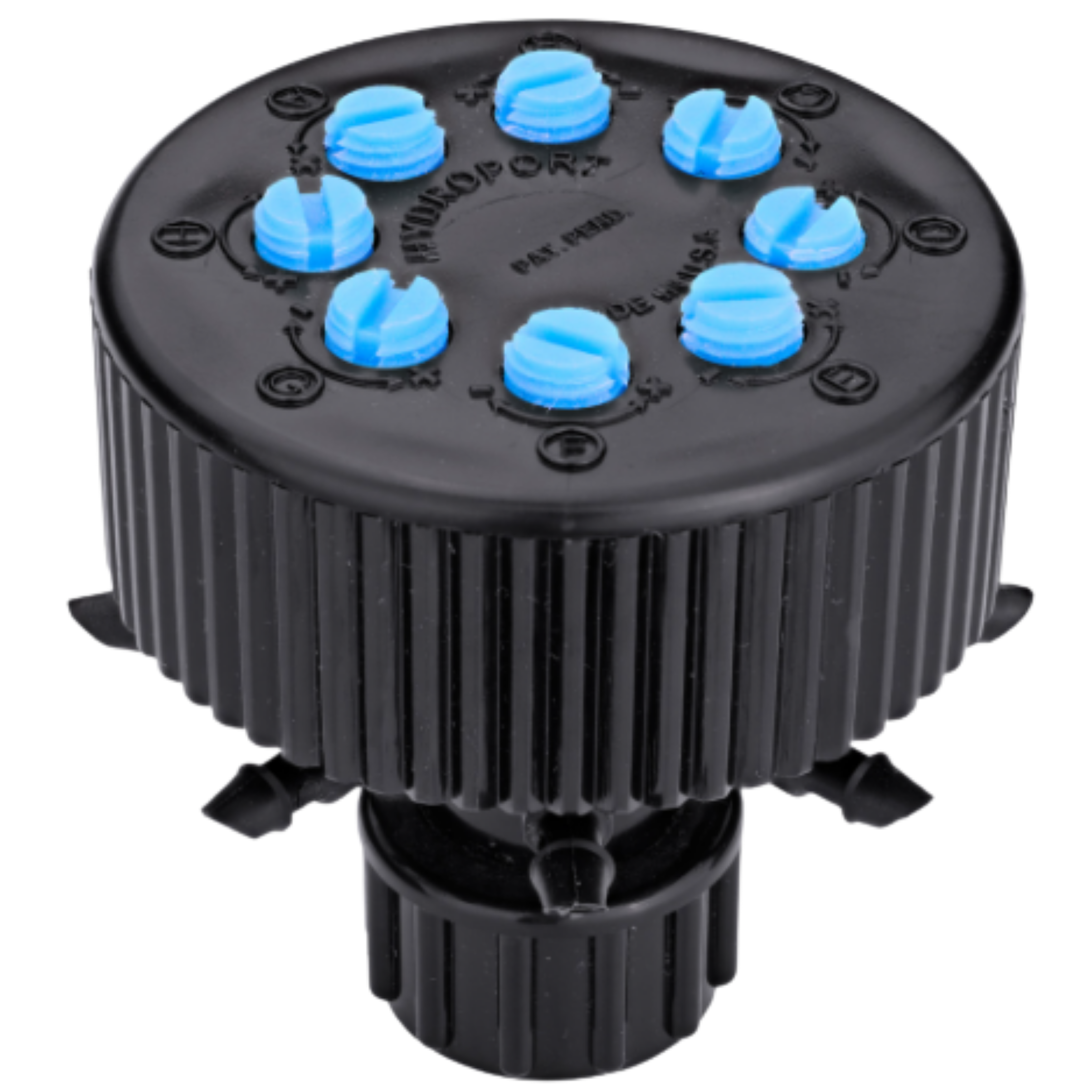 Raindrip Adjustable Eight-Outlet Bubbler