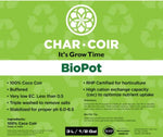 Char Coir BioPot, 3 L