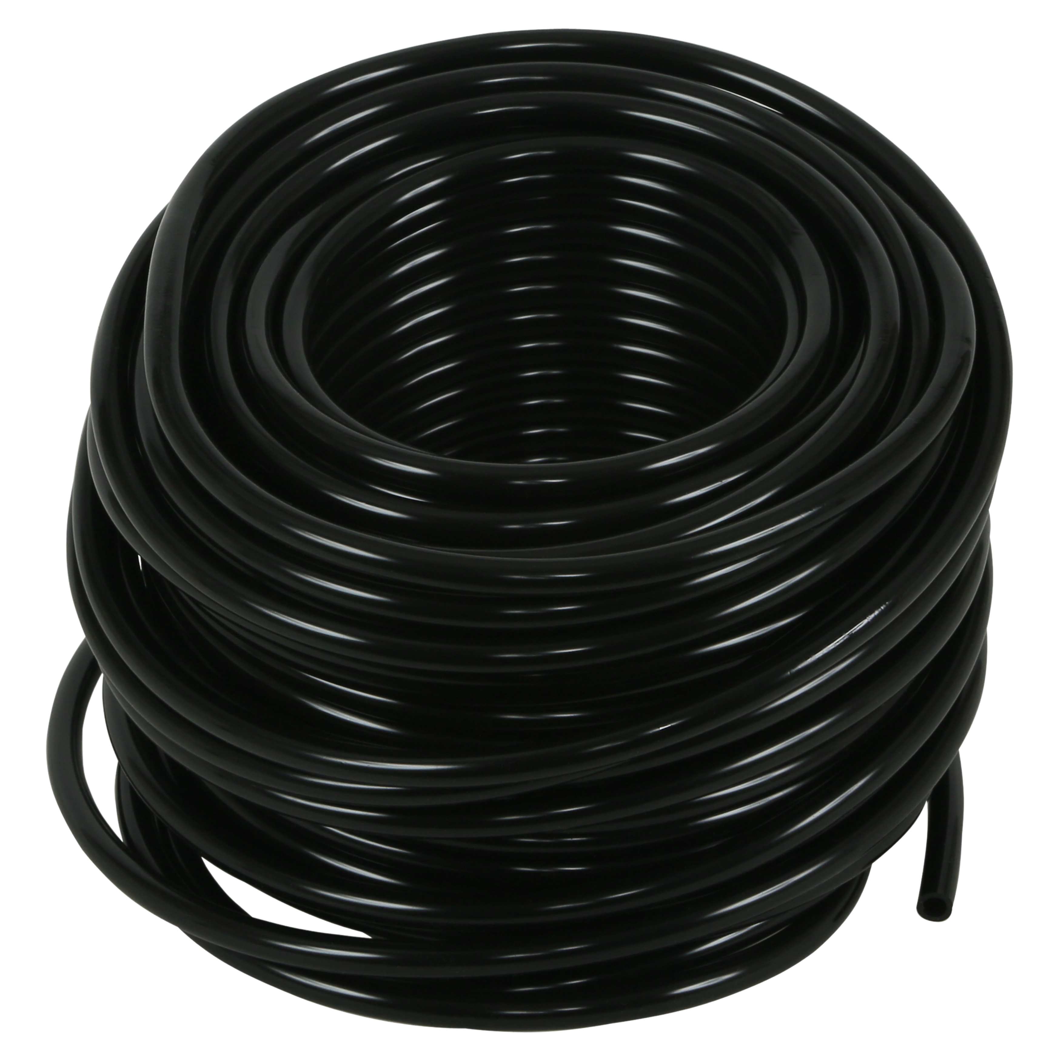 Hydro Flow Vinyl Tubing Black 3/16 in ID - 1/4 in OD