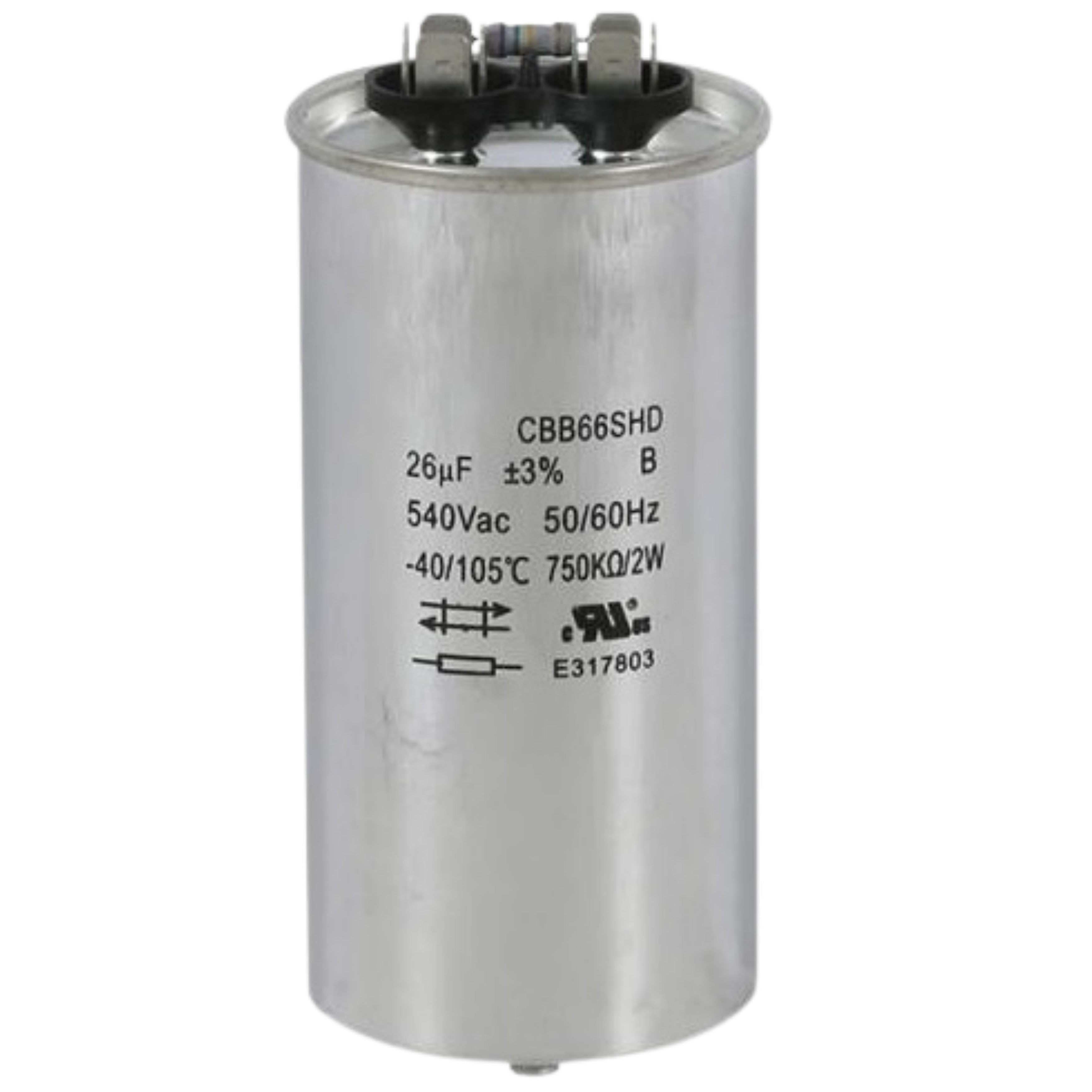 Condensadores de repuesto HPS 1000 DE - 36,5 UF / 480 MFD Volt (único/húmedo)