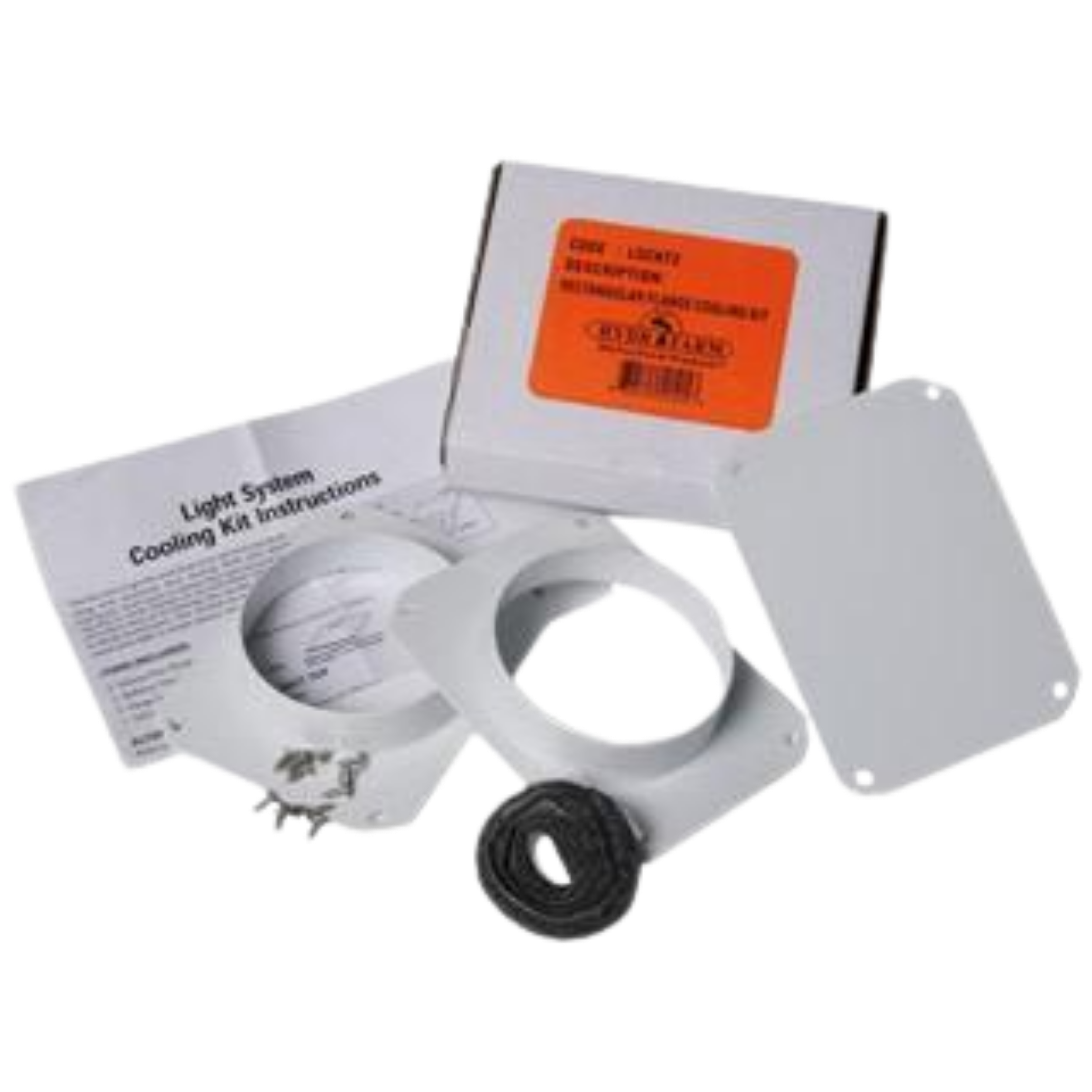 Hydrofarm Rectangular Flange Cooling Kit