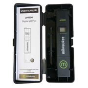 Milwaukee Instruments pH 600 pH Tester w/1 Point Manual Calibration (w/case)