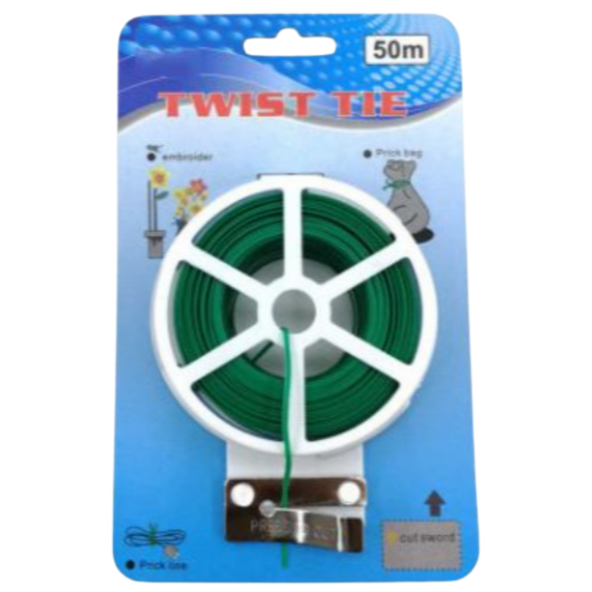Twist Tie 164ft w cutter