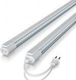 18w Clone LED, 2pcs, include One 4ft Input Power Cord, 9000K