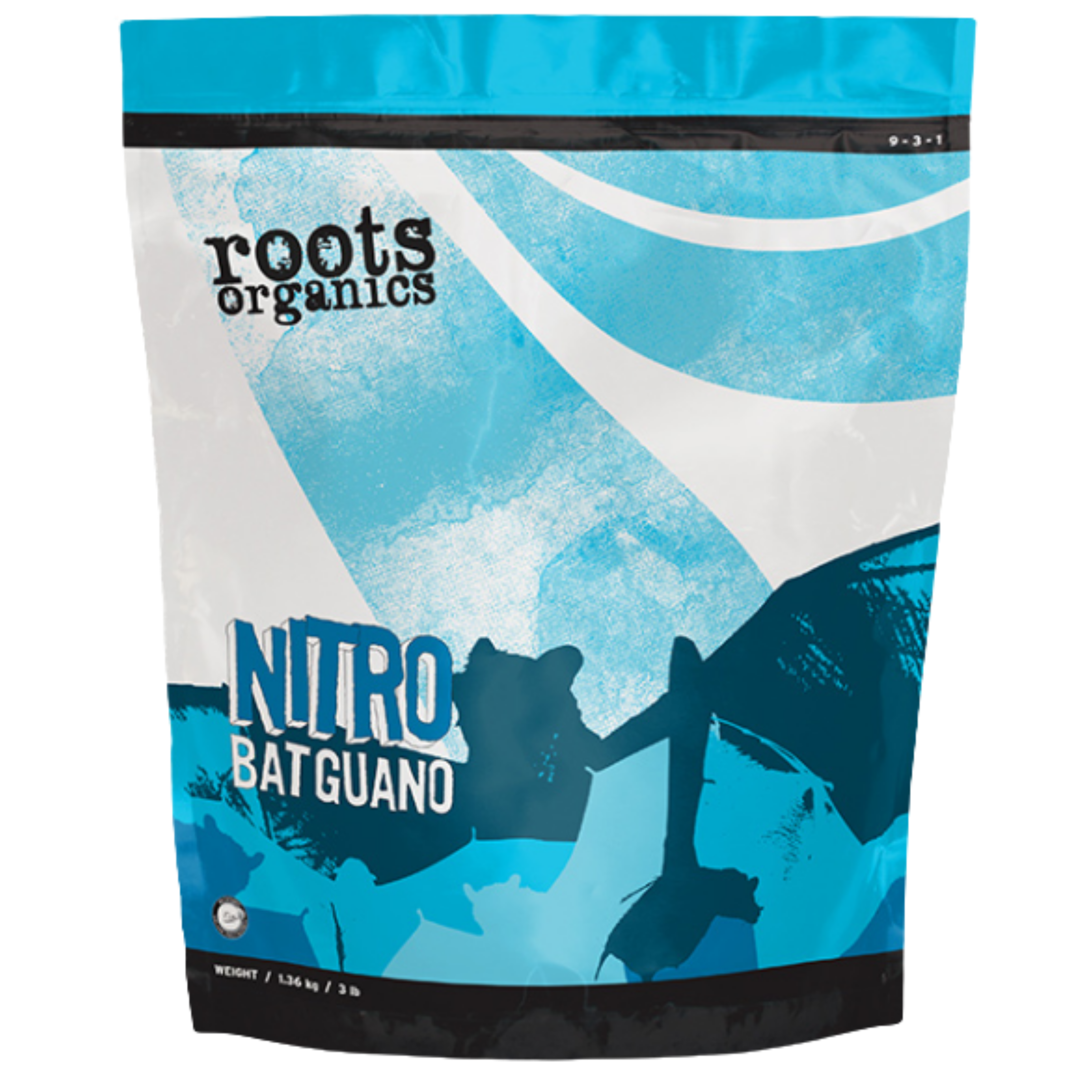 Roots Organics Nitro Bat Guano, 3 lb