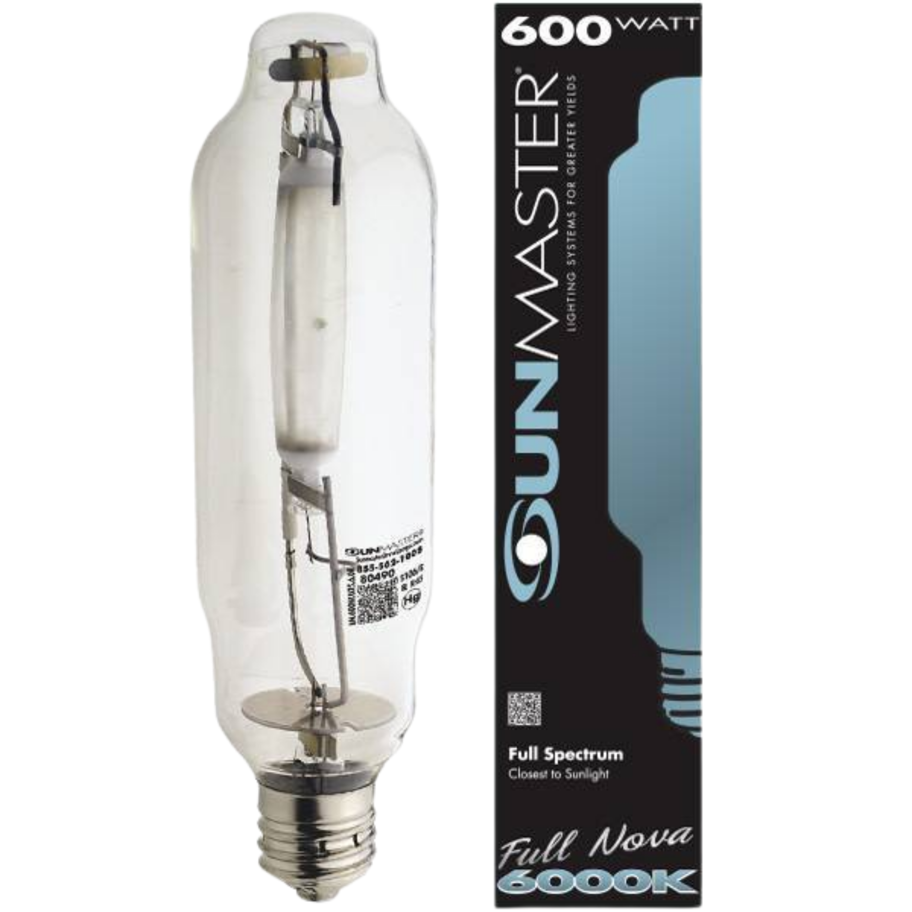 SunMaster Full Nova 600W HPS/MH Convertible Universal Bulb (SM80490)