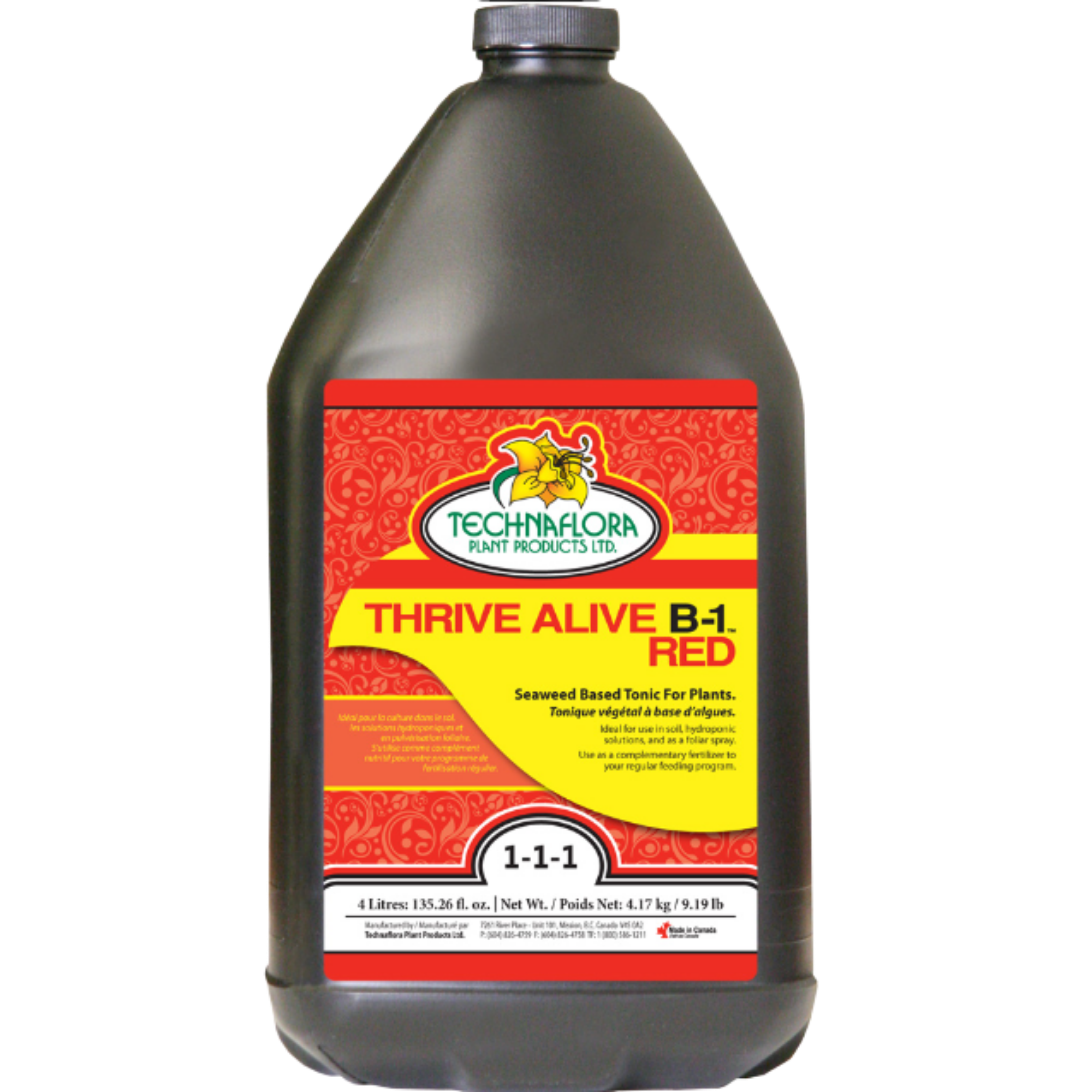 Thrive Alive B1 Rojo, 4 lt