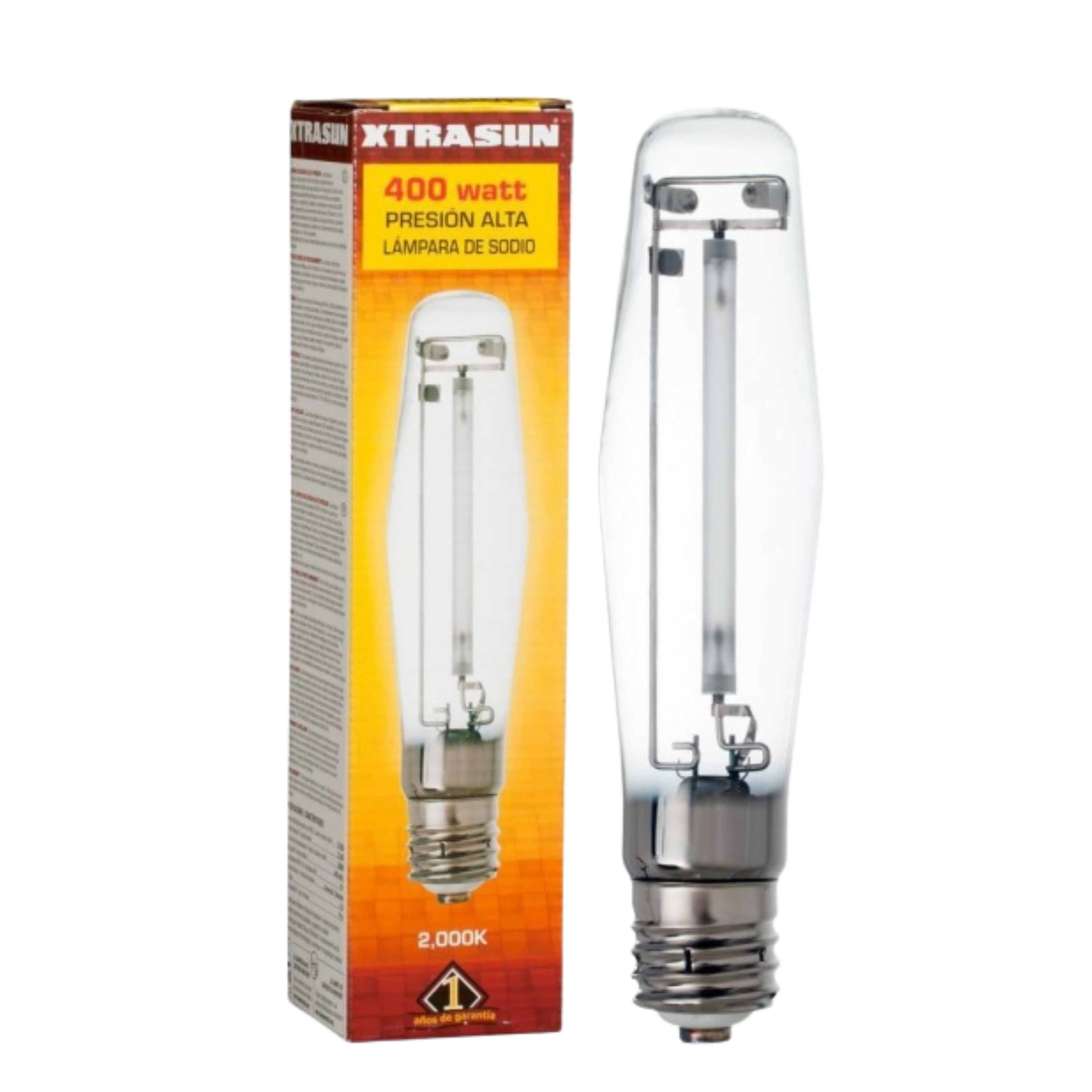 Xtrasun High Pressure Sodium (HPS) Lamp, 400W, 2000K