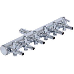 Active Aqua 6-Outlet Metal Air Manifold