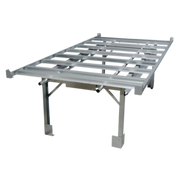 Sistema de banco rodante Active Aqua de 4' x 8'