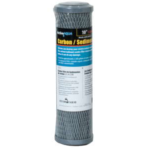 Active Aqua 10 en filtro combinado de carbón y sedimentos