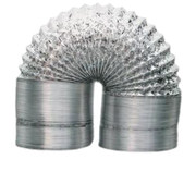 Conducto de aire no aislado Active Air, 8 in - 25 ft