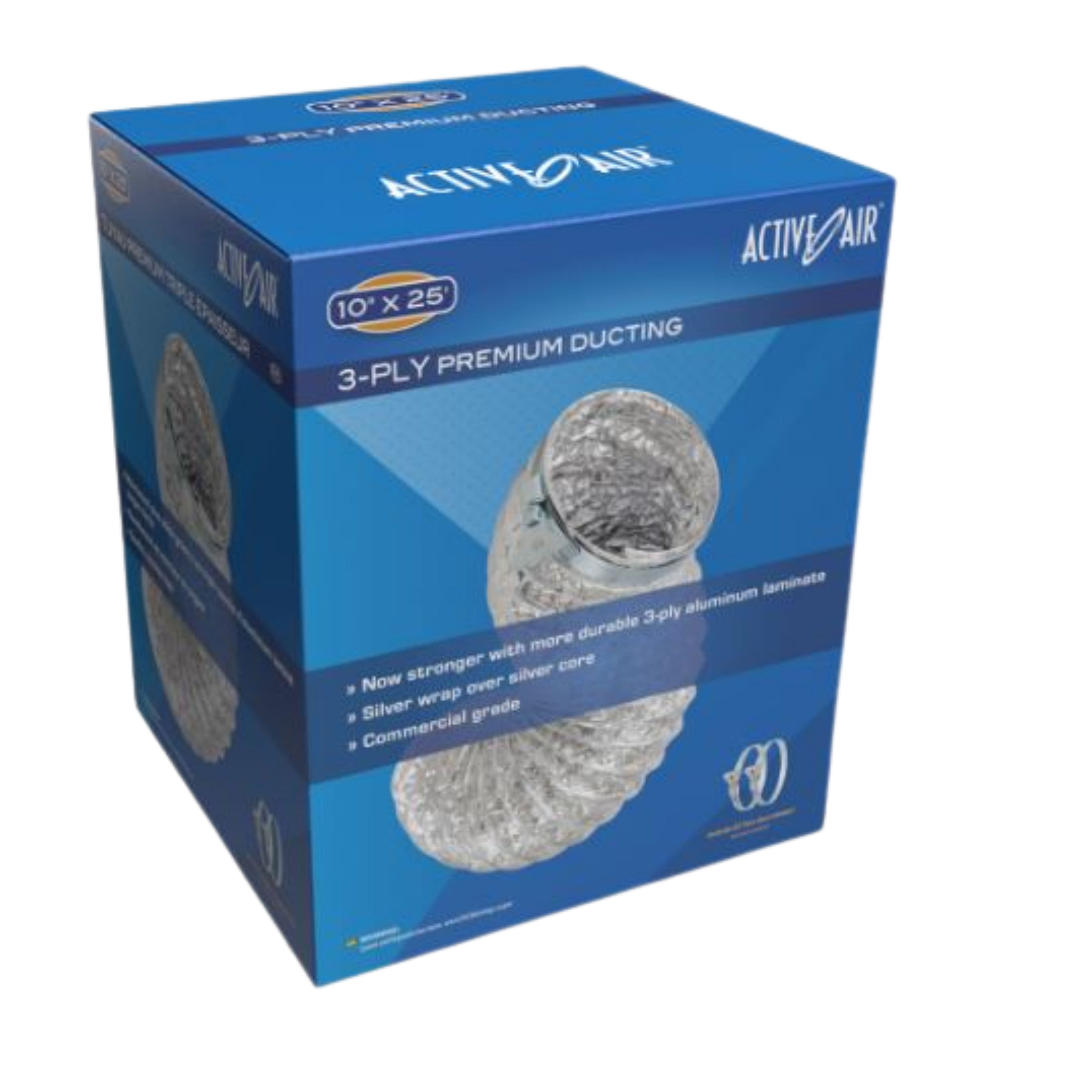 Conducto de aire premium activo, 10" x 25'