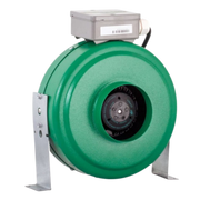 Ventilador de conducto en línea Active Air de 4 pulgadas, 165 cfm
