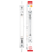 Lámpara de sodio de alta presión (HPS) de doble extremo Agrosun, 1000W