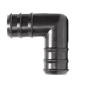 Conectores en codo de 3/4 pulg., 10 uds./paquete