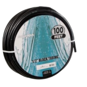Tubería negra Active Aqua de 1/2 pulg. de DI, rollo de 30.48 m