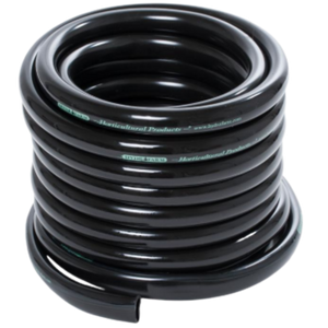 Active Aqua 1/2 in ID Black Tubing, 25 ft Roll