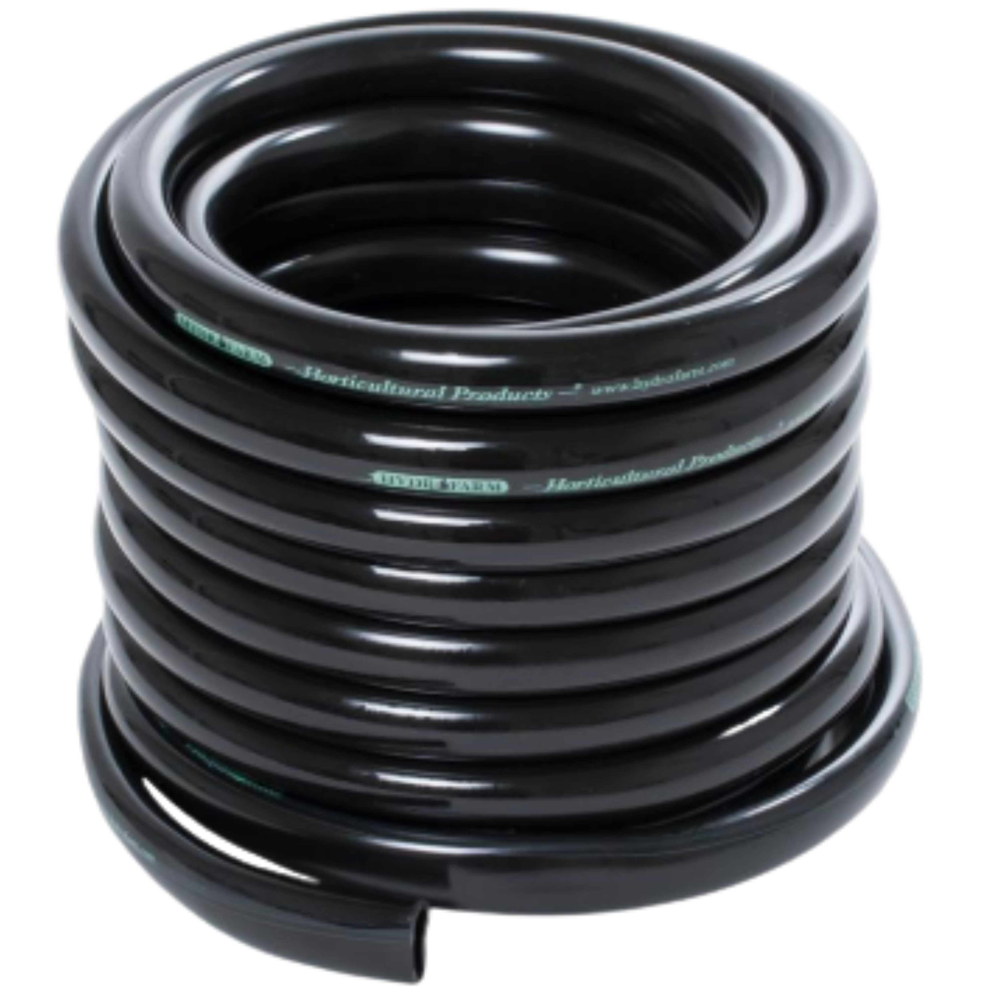 Active Aqua 1/2 in ID Black Tubing, 25 ft Roll