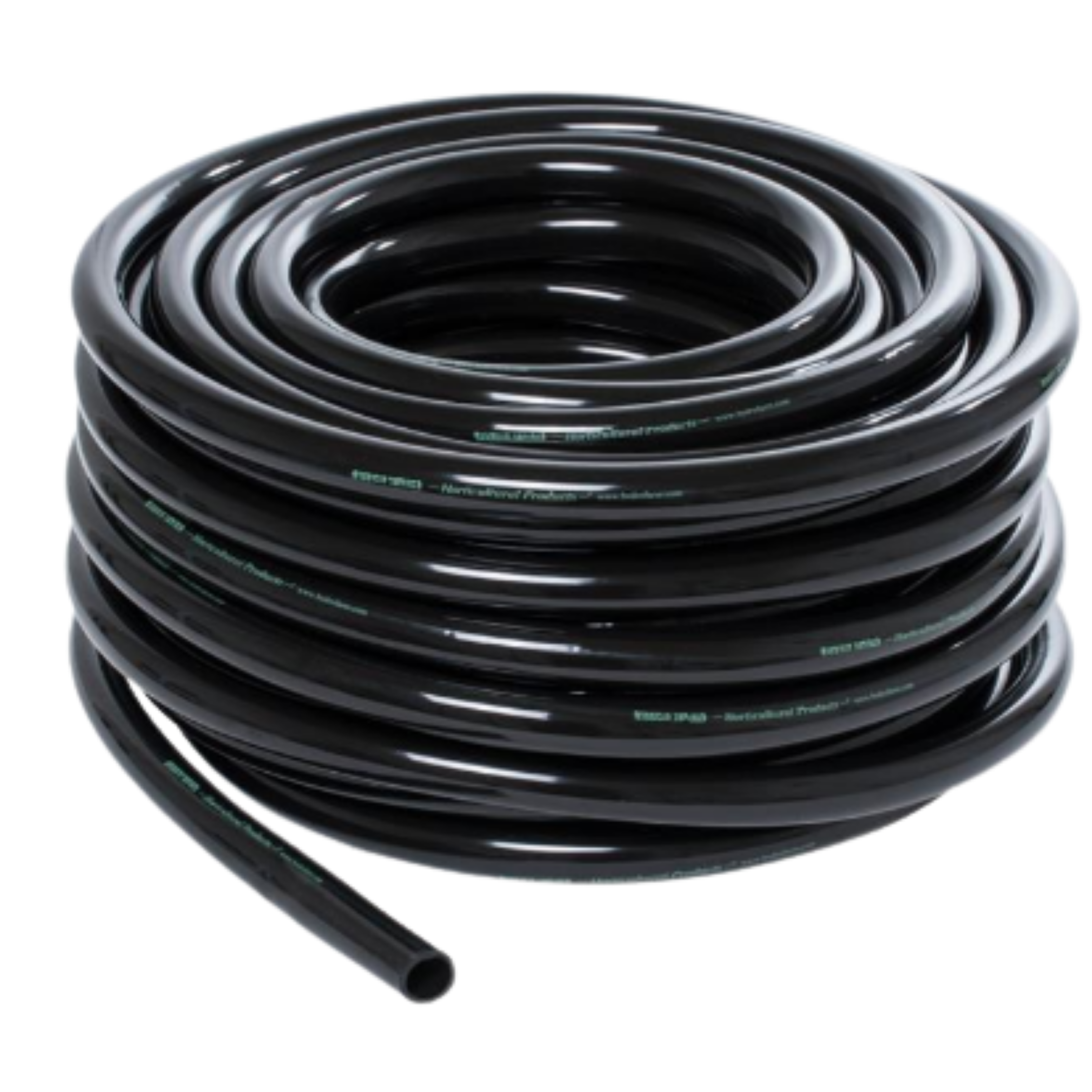 Active Aqua 3/4" ID Black Tubing 100'