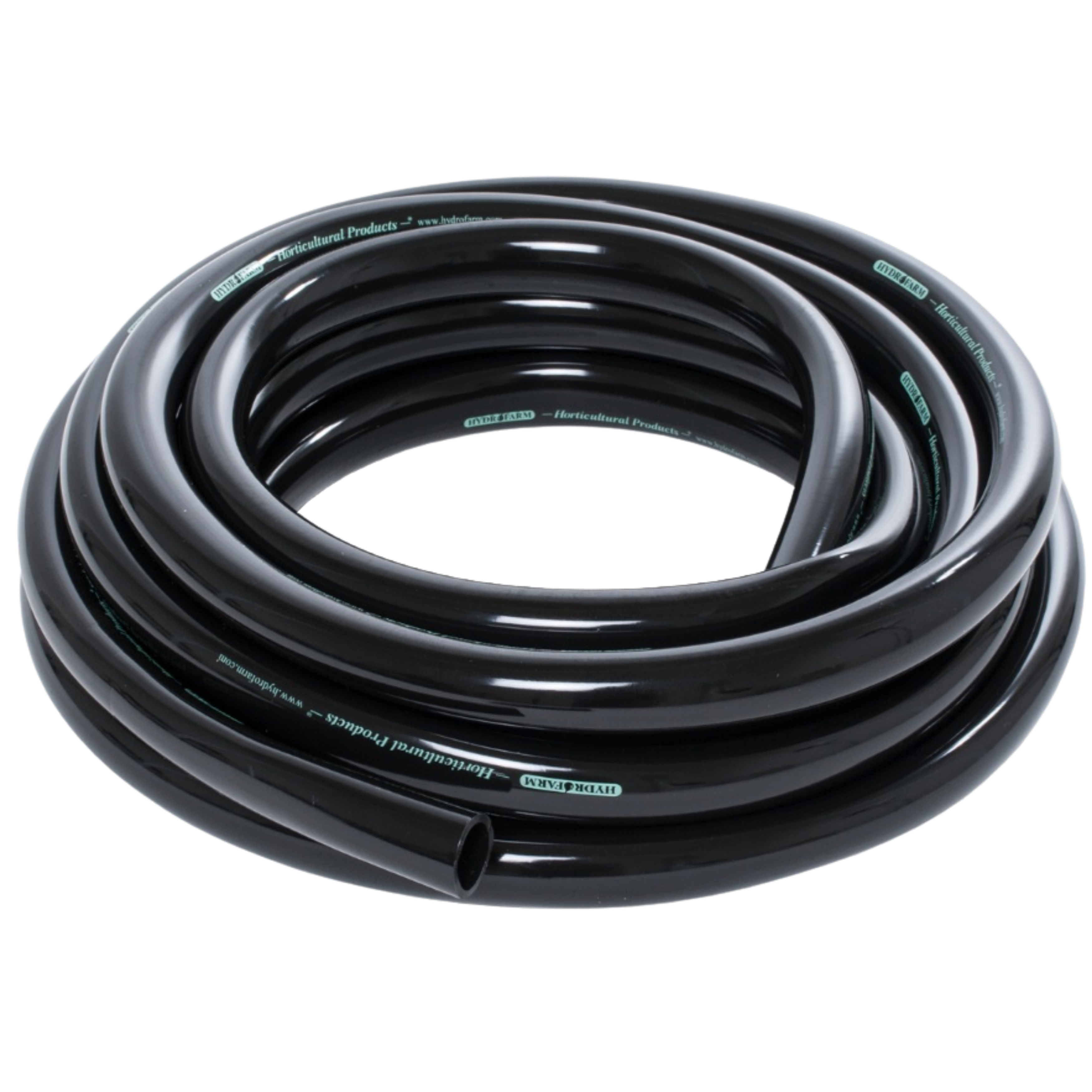 Active Aqua 3/4" ID Black Tubing 25'