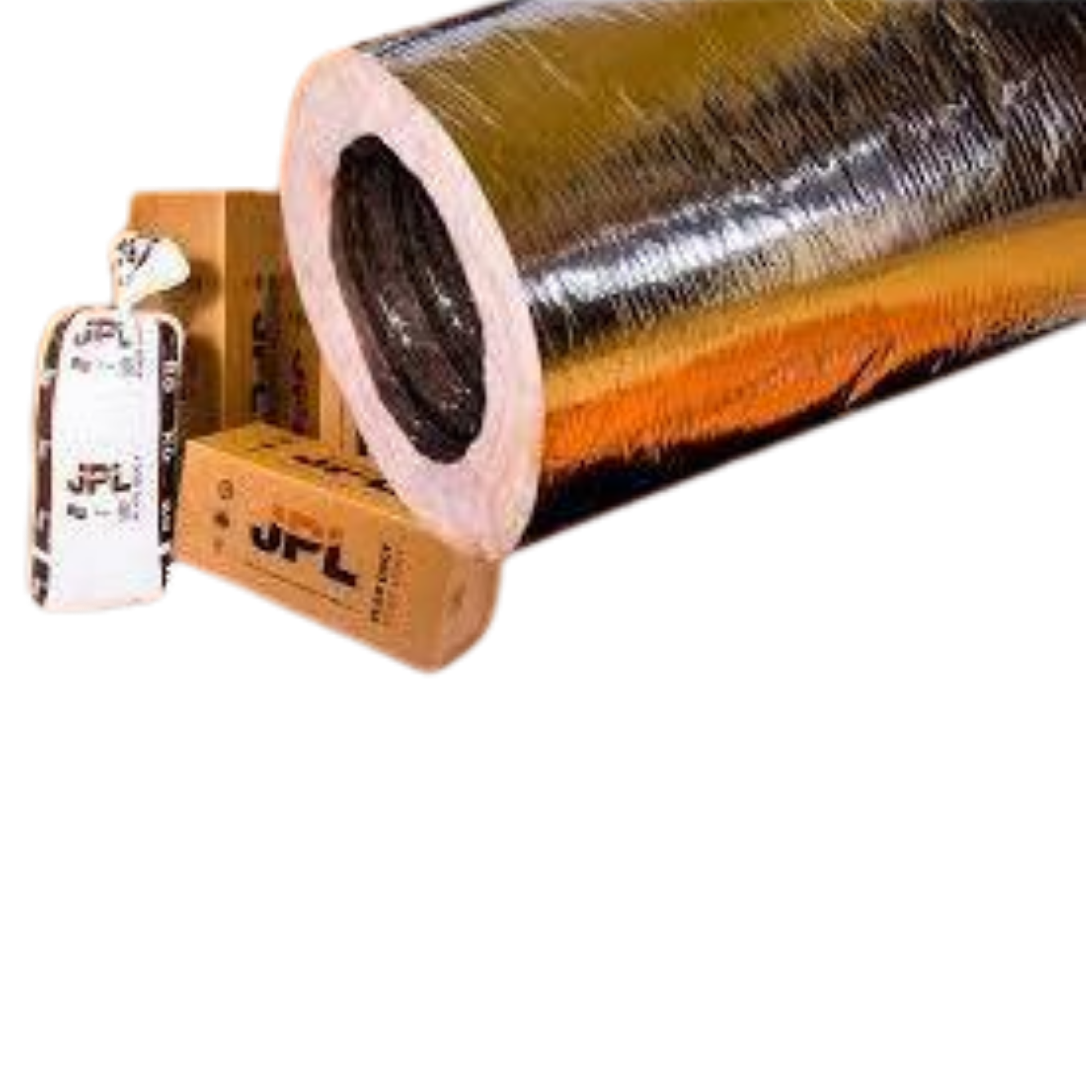 AFW MHP-25 Silver R4.2, Conducto de aire flexible aislado Clase 1 (AFW), 10" x 25 pies