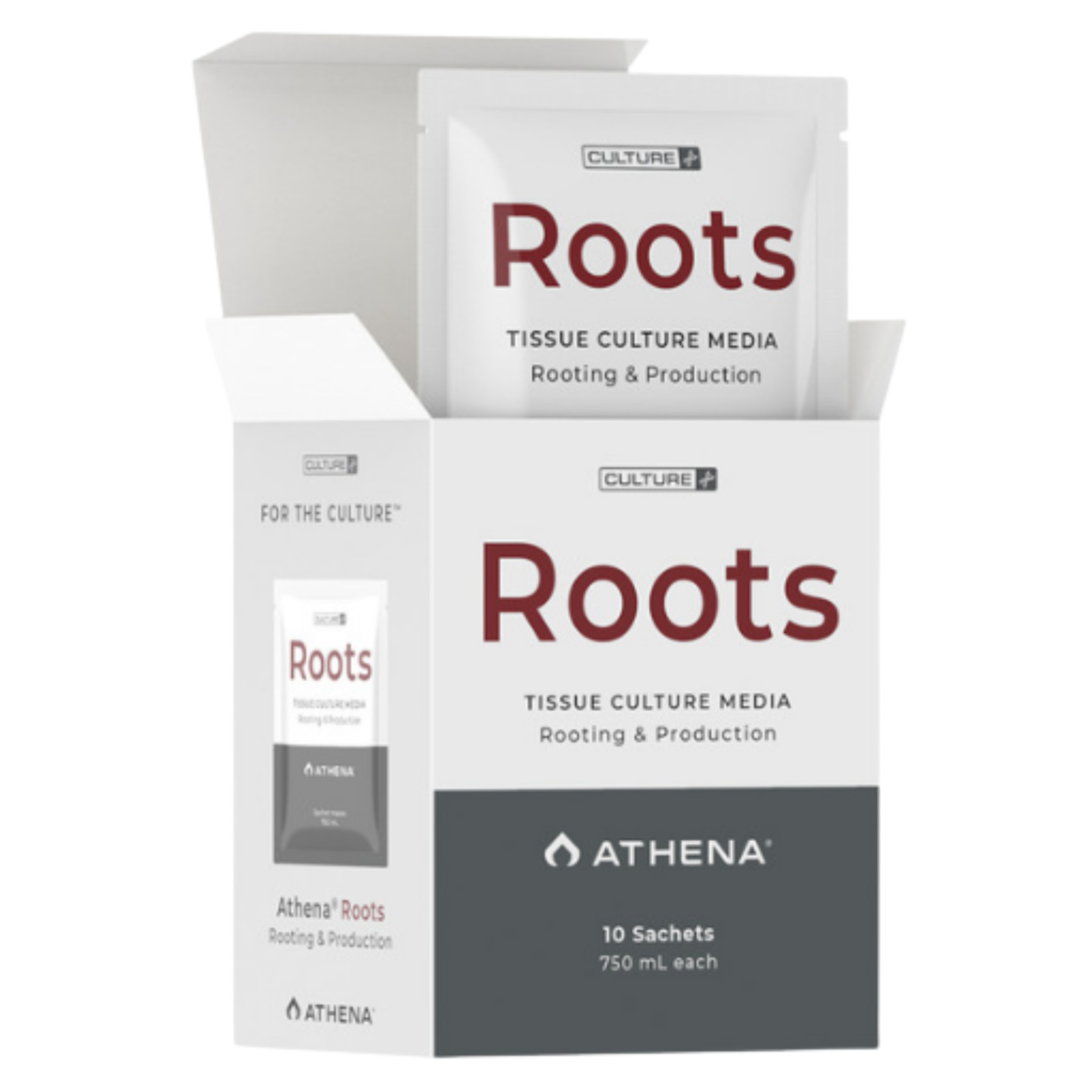 Athena Culture Roots Culture Media, 10 pk, 750 ml