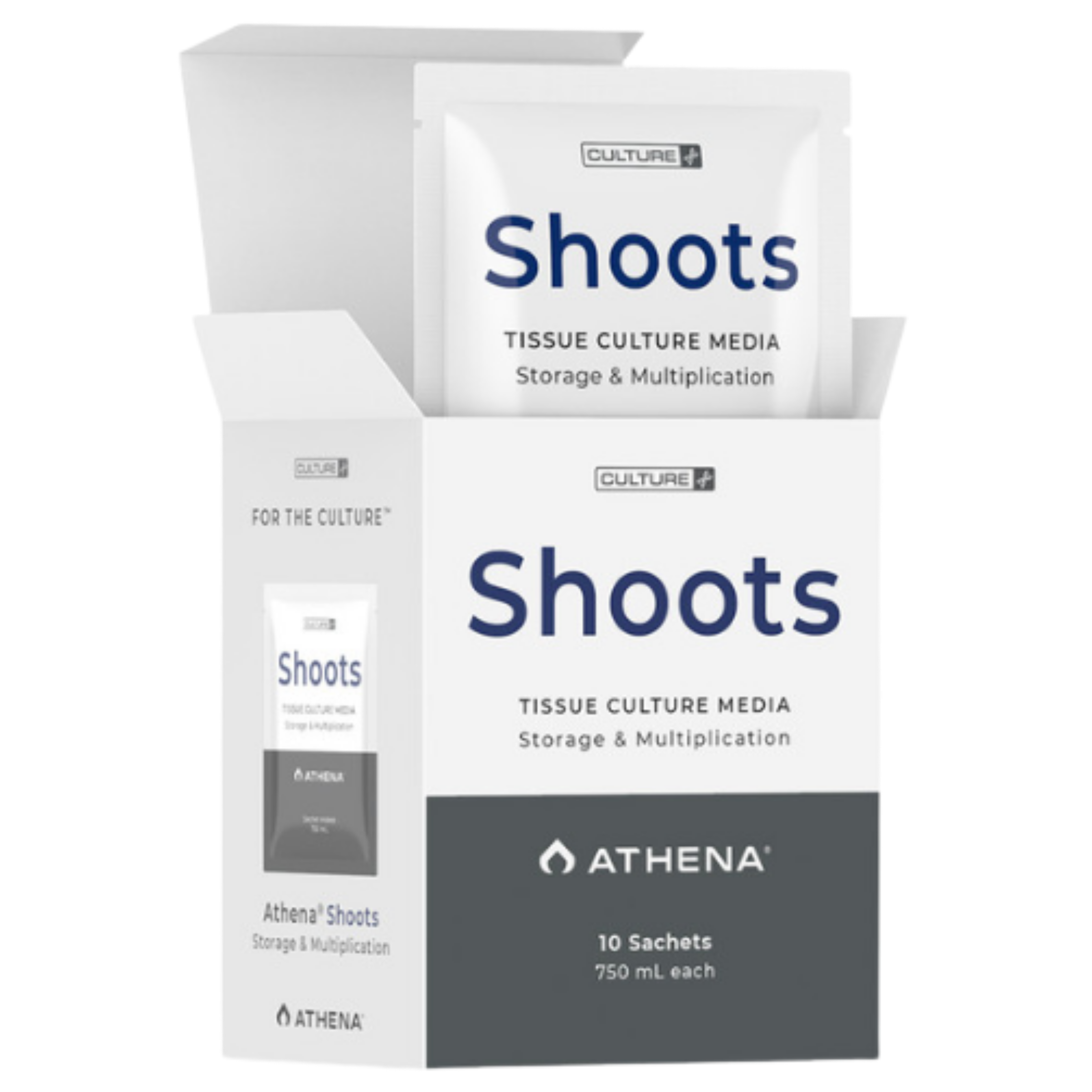 Athena Culture Shoots Culture Media, 10 pk, 125 ml